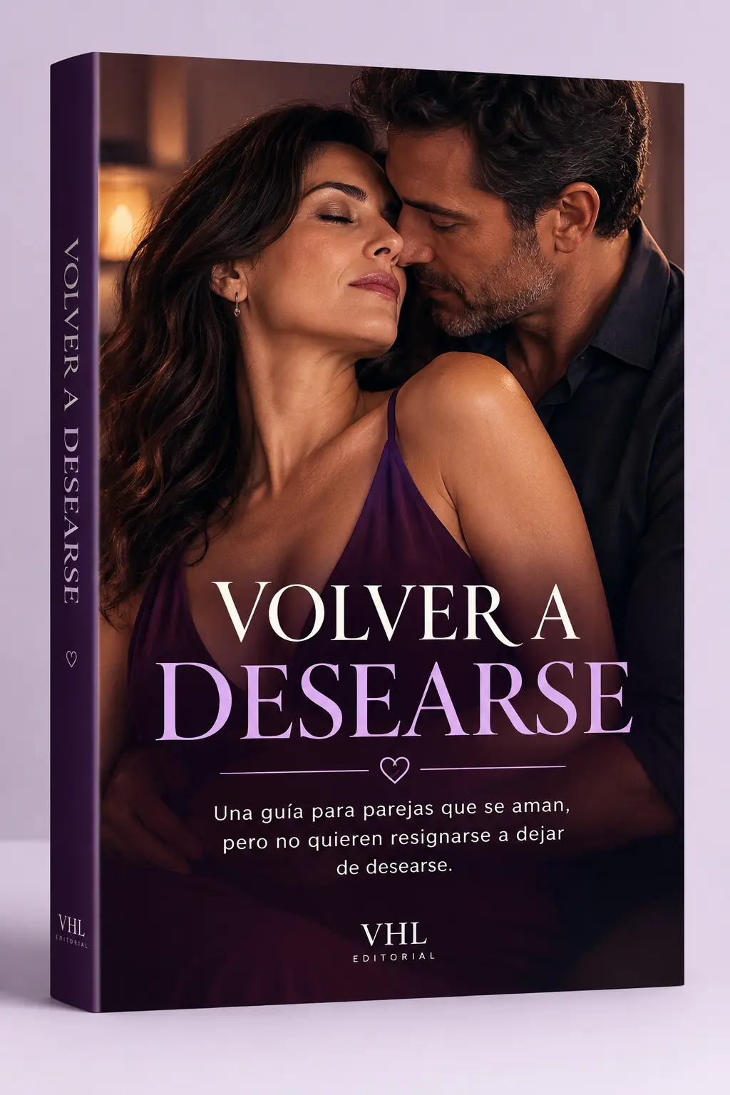 Mockup del libro Volver a desearse